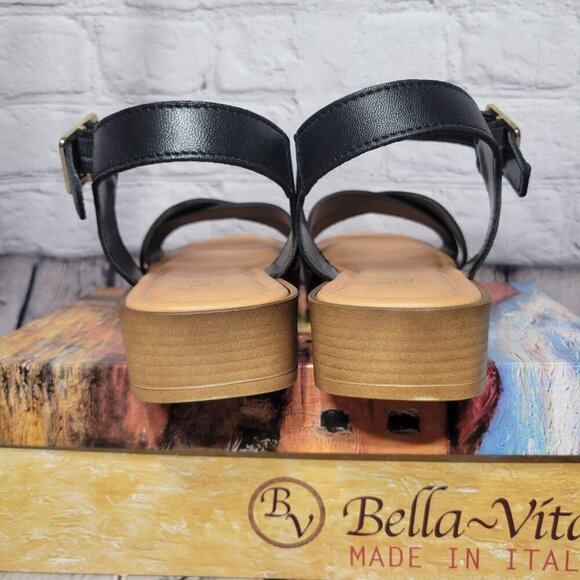 Bella Vita Women's Car-Italy Wedge Sandals - Picture 7 of 8